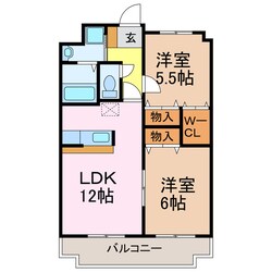 ヴィラ・ヴェールの物件間取画像